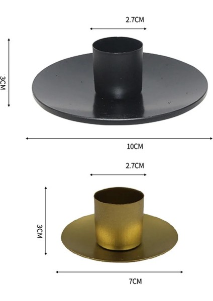 Altın Tarzı Küçük Modern Minimalist Şamdan Odası Restoran Dekorasyon Mumluk Süsler Metal Demir El Sanatları Ev Подсвечник (Yurt Dışından) fırsatları