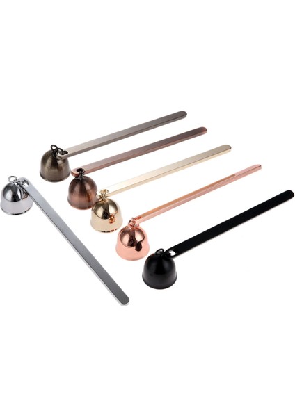 C Stili 1 Adet Paslanmaz Çelik Çan Şekli Mum Snuffers Kandil Kesici Kapak Mum Fitili Giyotin Yangın Mum Aksesuarları Söndür 20*3 Cm (Yurt Dışından)