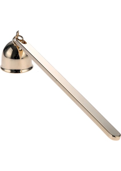 C Stili 1 Adet Paslanmaz Çelik Çan Şekli Mum Snuffers Kandil Kesici Kapak Mum Fitili Giyotin Yangın Mum Aksesuarları Söndür 20*3 Cm (Yurt Dışından)