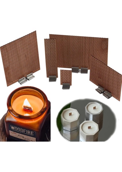 20Mmx36Mm X8Pcs Tarzı Büyük Alev Ahşap Mum Fitilleri Metal Tabanlı Mum Çekirdekleri Yapımı Malzemeleri Dıy Soya Balmumu Mumları Için Doğal Dikdörtgen Ahşap (Yurt Dışından) fırsatları