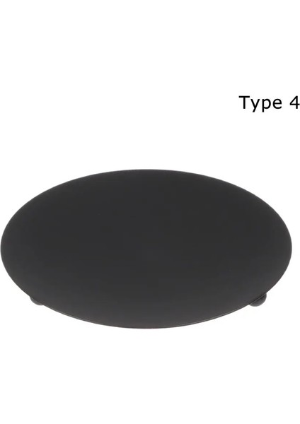 4 Stili Yazın Ev Dekorasyon Düğün Süsleme Siyah Altın Mumluk Ferforje El Sanatları Şamdan Yuvarlak Plaka Şamdan (Yurt Dışından)