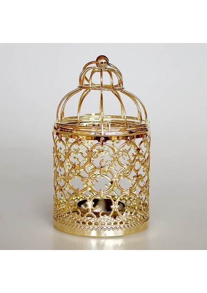 B-Altın Tarzı Avrupa Altın Hollow Metal Desen Silindir Mumluk Düğün Centerpieces Dekoratif Demir Şamdan Fener Dekor El Sanatları (Yurt Dışından) fırsatları
