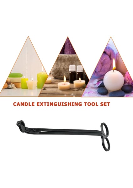 C Stili Mum Fitili Giyotin Paslanmaz Çelik Aromaterapimum Veya Kandil Trim Durabletraceless Kesici Snuffer Alet Kanca Makası (Yurt Dışından)