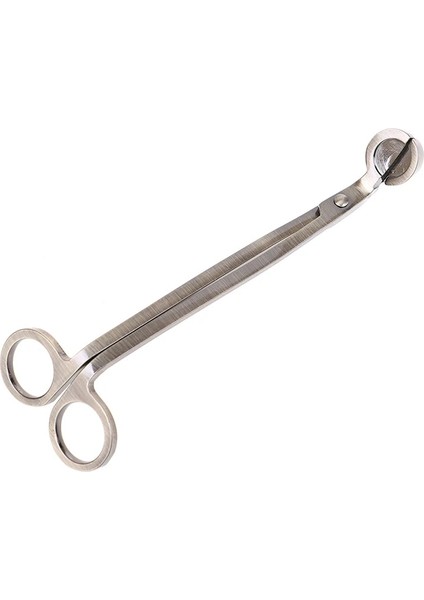 Bz Tarzı 17Cm Paslanmaz Çelik Mum Fitil Giyotin Kandil Trim Veya Tijera Tesoura Kesici Snuffer Aracı Kanca Makası (Yurt Dışından)
