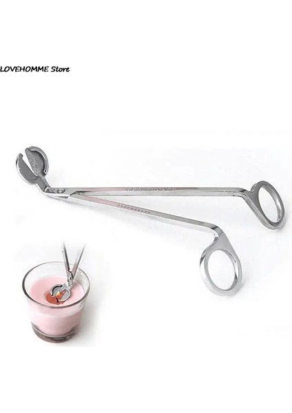 Bz Tarzı 17Cm Paslanmaz Çelik Mum Fitil Giyotin Kandil Trim Veya Tijera Tesoura Kesici Snuffer Aracı Kanca Makası (Yurt Dışından) fiyatları