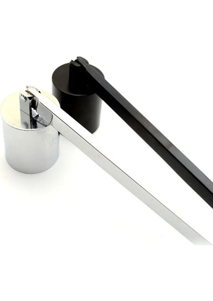 Gümüş Tarzı Paslanmaz Çelik Mum Snuffer Alev Fitili Kepçe Aracı Kandil Kepçe Söndürme Giyotin Kesici 16Cm Gül Altın Siyah Gümüş (Yurt Dışından) indirimleri