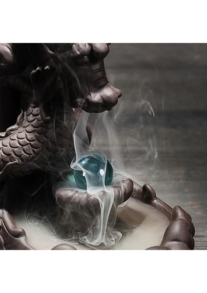 50 Adet Tarzı Ense + Seramik Ejderha Geri Akış Tütsü Brülör Yaratıcı Ev Dekorasyonu Şanslı Kristal Top İle Dragon'S Brülör Buhurdanlık (Yurt Dışından) indirimleri