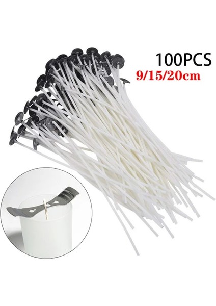 8Mm 2 Kağıt Stili Andle Fitil Balmumu Saf Pamuk Çekirdekli Dumansız Çift Taraflı Çıkartmalar Balmumu Sabit Mum Dıy Mum Yapımı Malzemeleri (Yurt Dışından) fırsatları