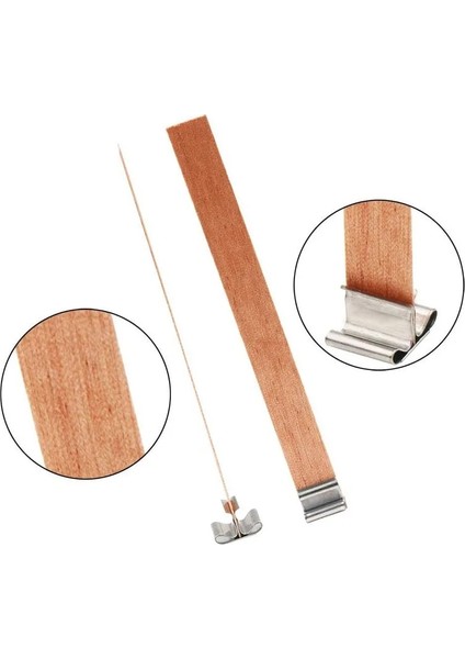 13Mmx60Mm Stili Ahşap Mumlar Fitil İle Sürdürücü Sekmesi Mum Fitili Çekirdek El Yapımı Soya Parfin Balmumu Fitili Için Dıy Mum Yapımı (Yurt Dışından) fiyatları