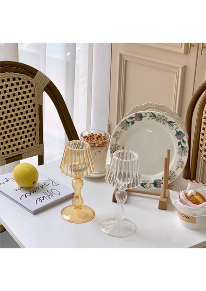 Altın Tarzı 1Adet Kristal Mum Fener Mumluklar Ev Dekorasyonu Düğün Centerpieces Oturma Odası Orta Masa Şamdanlar Partiler Sanat (Yurt Dışından)
