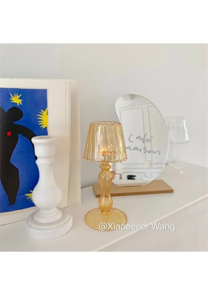 Altın Tarzı 1Adet Kristal Mum Fener Mumluklar Ev Dekorasyonu Düğün Centerpieces Oturma Odası Orta Masa Şamdanlar Partiler Sanat (Yurt Dışından)