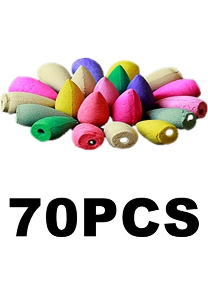 50 Adet Karışık Stil Mixed Fragrance Backflow Incense Cones Bag Packed For Waterfall Incense Burner Censer Nature Smell (Yurt Dışından) fırsatları