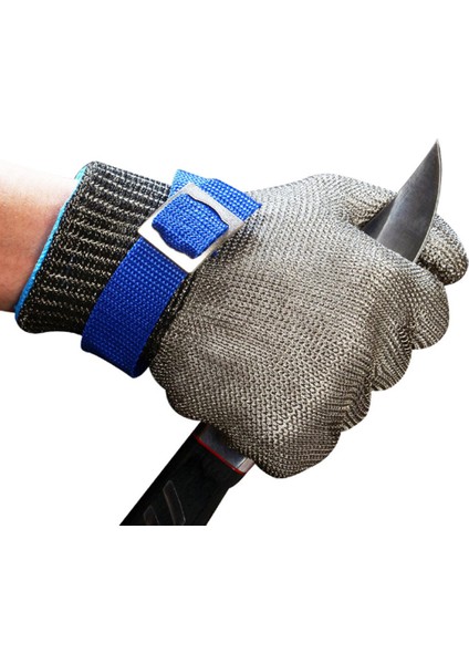 L Tarzı 1 Adet Ev Eldiveni Aşınmaya Dayanıklı El Koruyucu Metal Ağ Örgü Iş Eldiveni Erkek Kadın Işçiler Bahçıvan Mutfak Kasap Aracı Için (Yurt Dışından) fırsatları