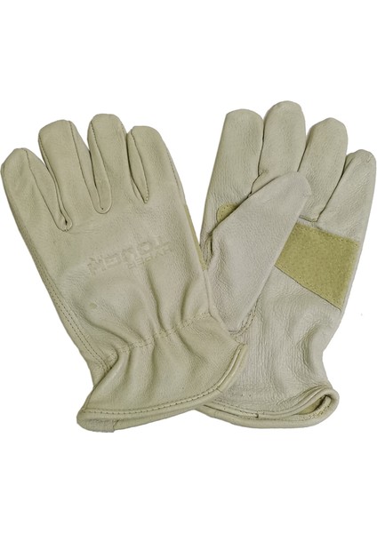 Bej Tarzı Xl Boyutu Endüstri Sınıfı Iş Eldivenleri Astarsız Bej Domuz Derisi Şoför Bahçe Makine Bakımı Güvenlik Koruyucu Eldivenler (Yurt Dışından)