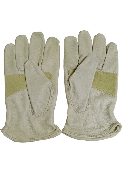 Bej Tarzı Xl Boyutu Endüstri Sınıfı Iş Eldivenleri Astarsız Bej Domuz Derisi Şoför Bahçe Makine Bakımı Güvenlik Koruyucu Eldivenler (Yurt Dışından) fiyatları