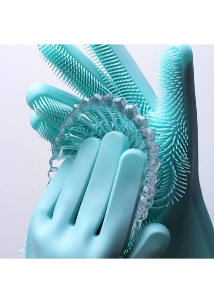 Gri Tarzı 1 Çift Bulaşık Yıkama Temizlik Eldiveni Sihrili Silikon Kauçuk Bulaşık Yıkama Eldiveni Ev Temizleyici Mutfak Temizleme Aracı Sünger (Yurt Dışından) modelleri