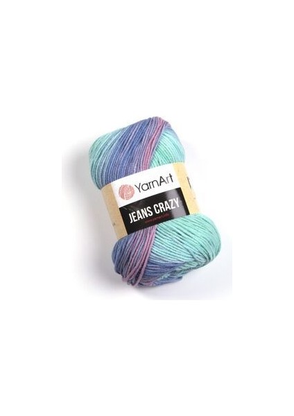 Jeans Crazy Ebruli El Örgü Ipi Ebruli 8203