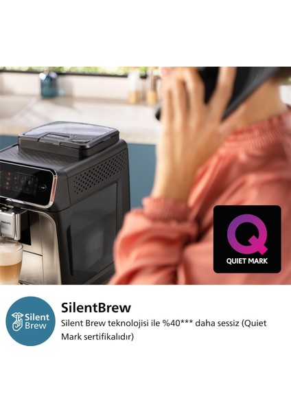 Lattego 3300 Seri Tam Otomatik Kahve ve Espresso Makinesi, 6 Çeşit Kahve Seçeneği, Şık Tasarım, Onerous Mutfak Tartısı