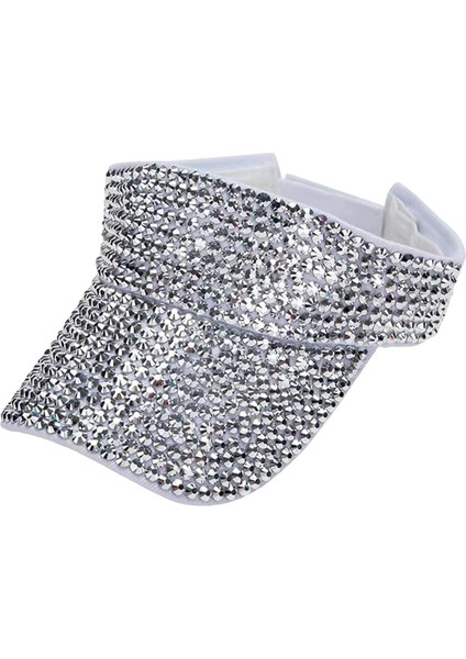 Bling Rhinestones Güneş Ş Güneş Ş Kadın Plaj Argent Için (Yurt Dışından)