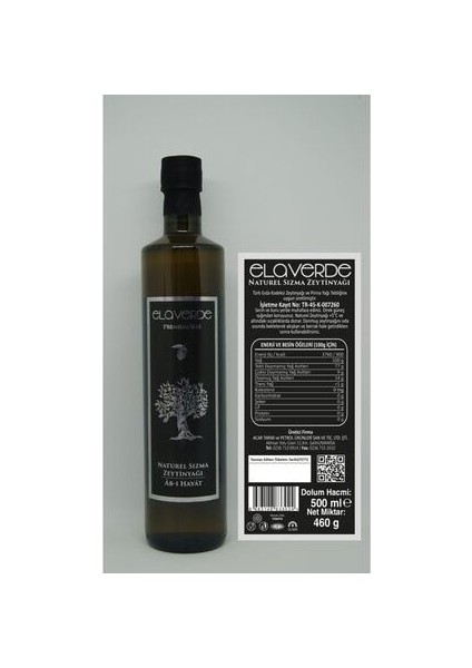 Soğuk Sıkım Naturel Bebek Yağı Premium Serisi 500ML fırsatları
