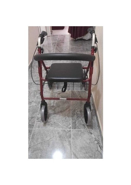 Ekonomik Rolatör Tekerlekli Rollator Yürüteç Hasta Yaşlı Yürüteci P580 fırsatları