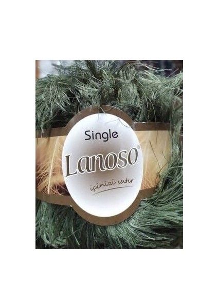 Single Tavşan Tüyü İp 929