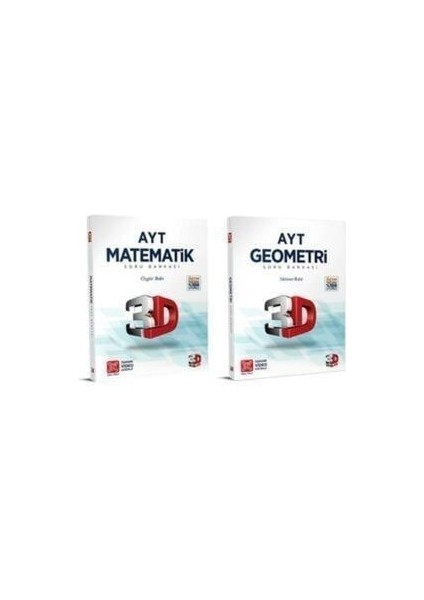 Ayt Matematik + Ayt Geometri Soru Bankaları