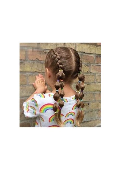 100 Adet Mini Örgü Havlu Kumaş Lastik Toka fiyatları