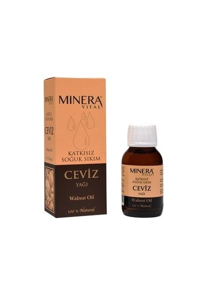 Saf Ceviz Yağı 50 Ml.
