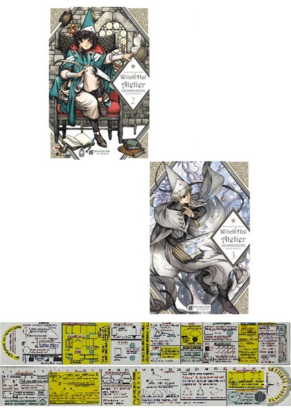Witch Hat 2-3. Ciltler Manga Seti / Matematik Öğreten Cetvel - Kamome Shirahama