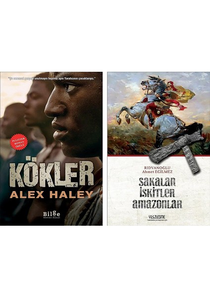 Kökler - Sakalar İskitler Amazonlar 2 Kitap