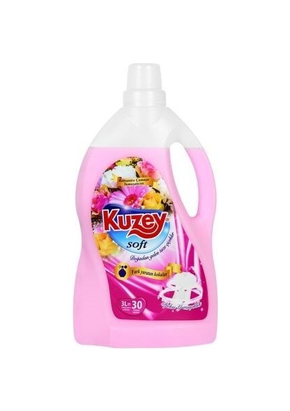 Extra Konsantre Çamaşır Yumuşatıcısı Çiçek Bahçesi 3 lt