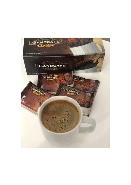 Ganocafe Classıc (30X3GR) 90GR Organik Sade Kahve Class2