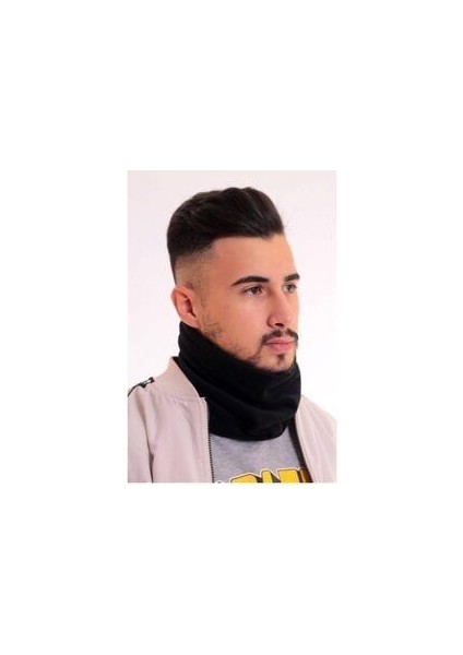 Siyah Unisex Erkek Kadın Polar Boyunluk Bere fiyatları