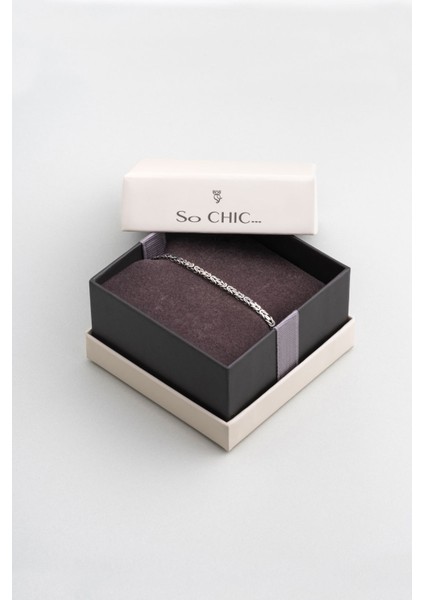 Klasik Gümüş Erkek Kral Zincir Bileklik indirimleri