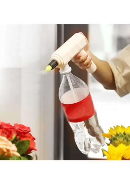 Şarjlı 2,5l Pet Şişeye Takılabilen Su Ilaç Püskürtücü Pompa Sıvı Su Püskürtme Çiçek Sulama Tabancası fırsatları