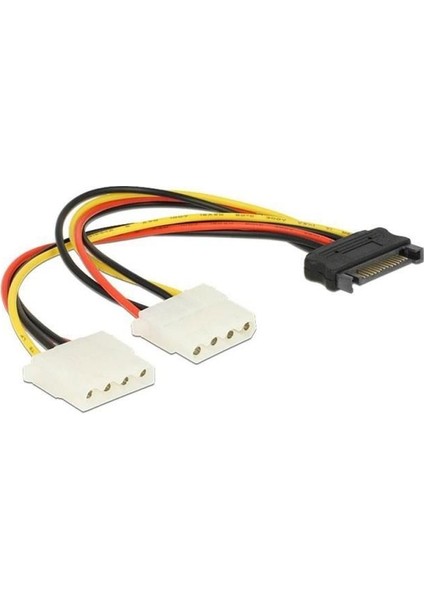 Primex PX-4829 Dişi Sata Power Molex 4 Pin Güç Kablosu, Dişi Sata Molex Çevirici, Dişi Sata Power Çevirici Kablo