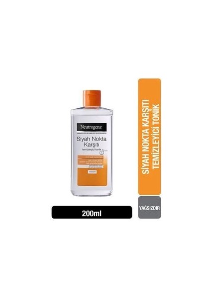 Siyah Nokta Karşıtı Temizleyici Tonik 200 ml 2 Adet