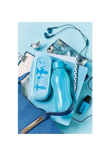 Eco Şişe Suluk ve Matara Mavi 310ML modelleri