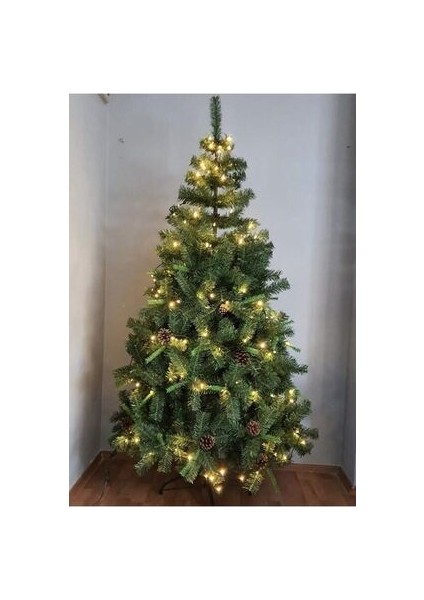 Yılbaşı Çam Ağacı 150 cm 330 Gür Dallı