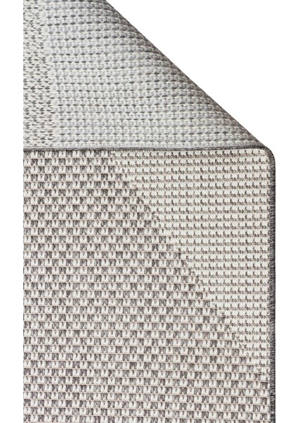 Mono Mno 03 Grey Kaymaz Tabanlı Jüt Dokulu Sisal Kilim fırsatları