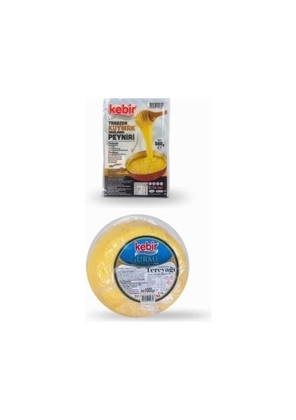 Gurme Tereyağı ( 1 kg ) + Kuymak Peyniri ( 500 gr )