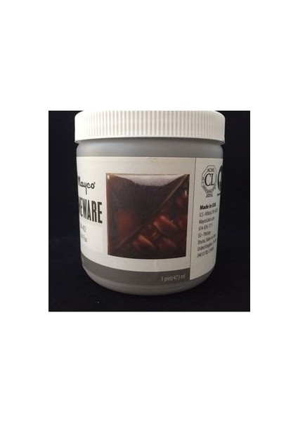 Mayco SW-402 Akışlan Sır Stoneware Yüksek Derece Sır 473ML (Yüksek Isı Efekt Veren Kahverengi Sır)