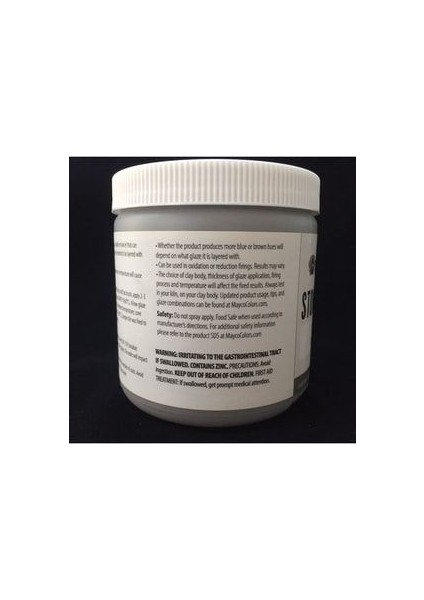 Mayco SW-402 Akışlan Sır Stoneware Yüksek Derece Sır 473ML (Yüksek Isı Efekt Veren Kahverengi Sır)