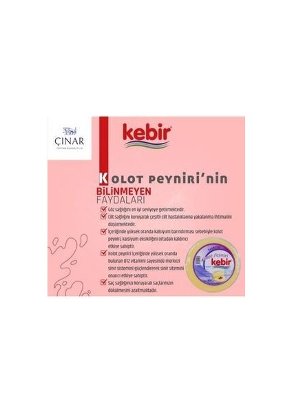 Kuymak Peyniri ( Mıhlama ) 500 gr + Yağlı Kolot Peyniri 400 gr fiyatları