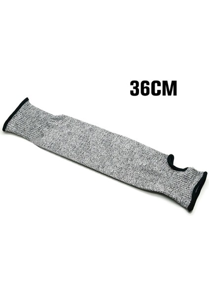 1pc 36CM Tarzı Pe Seviye 5 Güvenlik Kolluklar Kesilmeye Dayanıklı Kollu Eldivenler Anti Delici Iş Koruyucu Kolluk Isı Koruyucu Kolluklar (Yurt Dışından)