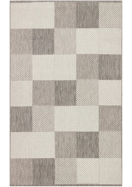 Mono Mno 01 Grey Kaymaz Tabanlı Jüt Dokulu Sisal Kilim