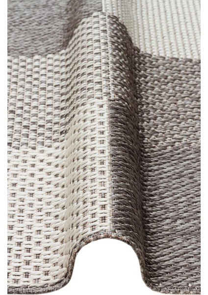 Mono Mno 01 Grey Kaymaz Tabanlı Jüt Dokulu Sisal Kilim