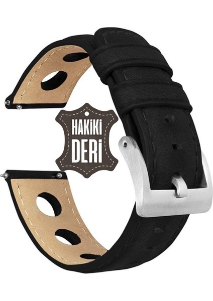 22MM 46MM Uyumlu Akıllı Kolay Sök Tak Pimli Tissot Omega Model Hakiki Deri Saat Kordonu Kayışı