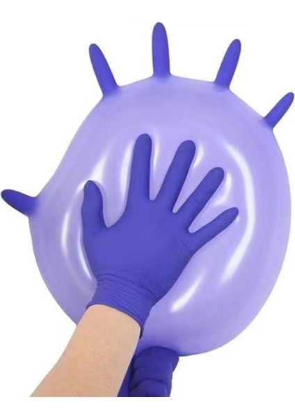 Beyaz 100PCS Tarzı L Boyutu Nitril Eldivenler Tek Kullanımlık Ağır Latex Tozsuz Ev Temizlik Eldivenleri Gıda Mekanik Iş Endüstriyel Eldivenler (Yurt Dışından) indirimleri